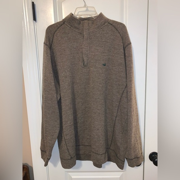 Men's Brown southern marsh quarter zip - Picture 1 of 4
